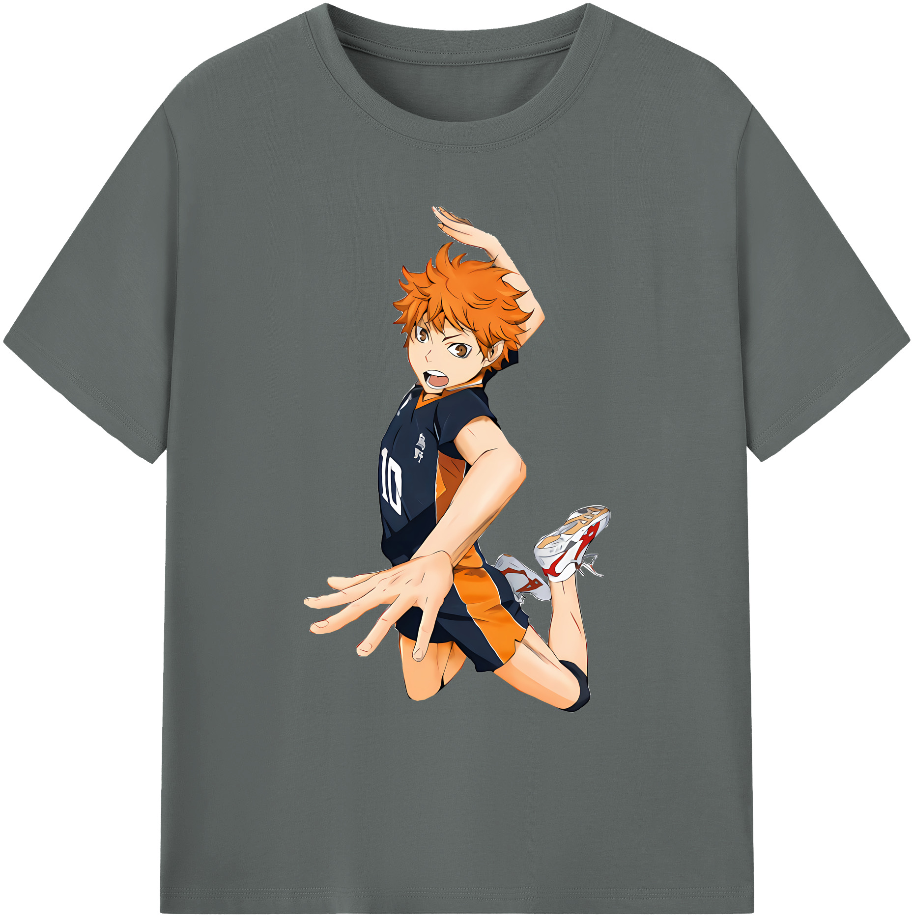 （画像用） ハイキュー!! Haikyu!! 綿100％ メンズ半袖Tシャツ｜肌触りやわらか＆通気性